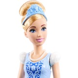 Mattel Disney Prinzessin 2-in-1 Geschichten Cinderella Modepuppe mit 2 Oberteilen und 9 Accessoires
