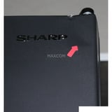 SHARP SJ-NBA32DMXTB-EU, Kühl-/Gefrierkombination schwarz