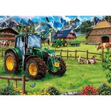 Schmidt Spiele John Deere: Alpenvorland mit Traktor 6120M, Puzzle 1000 Teile
