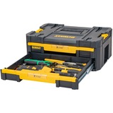 DEWALT TSTAK Box IV, Werkzeugkiste schwarz/gelb