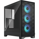 Fractal Design Pop 2 Air Black TG RGB, Tower-Gehäuse schwarz, Tempered Glass