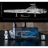 LEGO 75367 Star Wars Republikanischer Angriffskreuzer der Venator-Klasse, Konstruktionsspielzeug 
