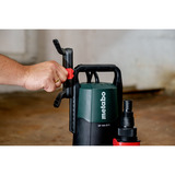 Metabo SP 150-35 S (601795000) Schmutzwasser-Tauchpumpe, Tauch- / Druckpumpe schwarz/grün, 510 Watt