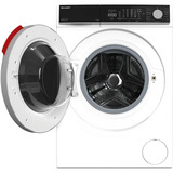 SHARP ES-WNFL914CWDA-DE, Waschmaschine weiß, 60 cm, WLAN