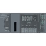 Wera Tool-Check Modular Set 1, mit 3 Werkzeugmodulen, Bit-Satz schwarz/grün, 50-teilig, inkl. 1/4" Bit-Ratsche, Winkelschlüssel