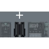 Wera Tool-Check Modular Set 1, mit 3 Werkzeugmodulen, Bit-Satz schwarz/grün, 50-teilig, inkl. 1/4" Bit-Ratsche, Winkelschlüssel