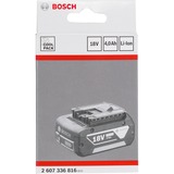 Bosch Einschub-Akkupack 18V 4 Ah Li-Ion schwarz/rot