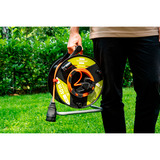 Brennenstuhl Garant G Bretec IP44 Gartenkabeltrommel, 1 Anschluss schwarz/orange, 38 + 2 Meter
