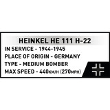 COBI Heinkel HE 111 H-22 with V1 Flying Bomb - Executive Edition, Konstruktionsspielzeug 