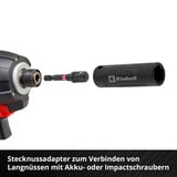 EINHELL Impact-Bit- & Stecknuss-Set in M-CASE, 39-teilig, Bit-Satz 