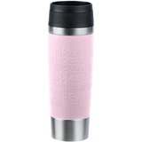 Emsa TRAVEL MUG Classic Grande Thermobecher hellrosa/edelstahl, 0,5 Liter