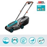GARDENA Akku-Rasenmäher PowerMax 32/18V P4A solo, 18Volt schwarz/grau, ohne Akku und Ladegerät, POWER FOR ALL ALLIANCE