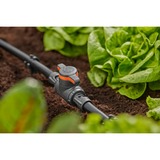 GARDENA Micro-Drip-System Absperr-/Regulierventil 13mm (1/2") grau/orange, Modell 2023