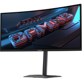 GIGABYTE GS34WQCA, Gaming-Monitor 86.4 cm (34 Zoll), schwarz, WQHD, VA, Curved, FreeSync-Premium, Adaptive-Sync, 120Hz Panel