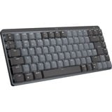 Logitech MX Mechanical Mini, Tastatur hellgrau/dunkelgrau, DE-Layout, lineare Schalter, Logi Bolt, Bluetooth