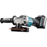 Makita Akku-Winkelschleifer GA013GM201 XGT, 40Volt blau/schwarz, 2x Li-Ion XGT Akku 4,0Ah, MAKPAC Gr.4