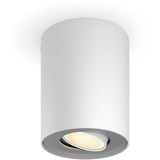 Philips HUE White Ambiance Pillar Einzelspot, LED-Leuchte weiß, inkl. Dimmschalter