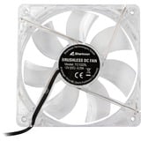 Sharkoon Gehäuselüfter Blaue LED BULK transparent, 3-Pin-/5,25"-Anschluss, 120 mm