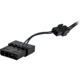 Sharkoon Gehäuselüfter Blaue LED BULK transparent, 3-Pin-/5,25"-Anschluss, 120 mm