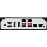 Shuttle XPC slim DN11H7, Barebone schwarz, ohne Betriebssystem