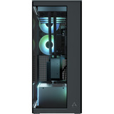 ARCTIC Xtender VG Mirror Black Design, Tower-Gehäuse schwarz, Tempered Glass x 2 (verspiegelt)