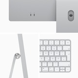 Apple iMac 59,62 cm (24") M3 2023 CTO, MAC-System silber, macOS, Amerikanisch