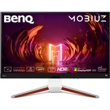 BenQ MOBIUZ EX3210U, Gaming-Monitor 81 cm (32 Zoll), weiß/rot, UltraHD/4K, IPS, HDR, AMD Free-Sync, 144Hz Panel