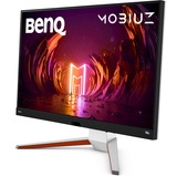 BenQ MOBIUZ EX3210U, Gaming-Monitor 81 cm (32 Zoll), weiß/rot, UltraHD/4K, IPS, HDR, AMD Free-Sync, 144Hz Panel