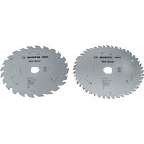 Bosch Professional PRO Wood Cordless Kreissägeblatt 165 mm 2 Stück, Promo-Pack