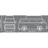 COBI Volkswagen T3 Camper Van, Konstruktionsspielzeug 