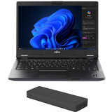 Fujitsu LIFEBOOK E548 Generalüberholt, Notebook schwarz, Intel® Core™ i5-8350U, Intel® UHD Graphics 620, 8 GB DDR4, 256 GB (256 GB SSD)
