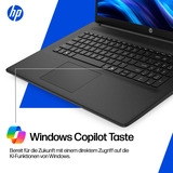 HP 17-cp2058ng, Notebook schwarz, AMD Ryzen 5 7520U, AMD Radeon Graphics, 16 GB LPDDR5, 512 GB (512 GB SSD), Windows 11 Home
