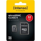 Intenso microSDHC 32 GB, Speicherkarte Class 4