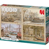 Jumbo Puzzle Anton Pieck, Kanalboote 