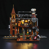 Lumibricks Steampunk-Bahnhof, Konstruktionsspielzeug 