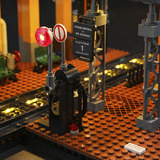 Lumibricks Steampunk-Bahnhof, Konstruktionsspielzeug 