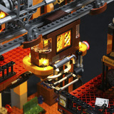 Lumibricks Steampunk-Bahnhof, Konstruktionsspielzeug 