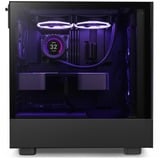 NZXT H5 Elite All Black, Tower-Gehäuse schwarz, Tempered Glass