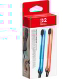 Nintendo Joy-Con 2-Handgelenksschlaufen-Paar hellblau / hellrot, für Nintendo Switch 2