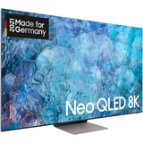 SAMSUNG Neo QLED GQ-65QN900A, QLED-Fernseher 163 cm(65 Zoll), silber, 8K/FUHD, Twin Tuner, HDR, 100Hz Panel