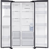 Samsung RS64DG5303B1EF, Side-by-Side edelstahl (dunkel)/silber, AI Energy Mode, All-round Cooling, Wassertank