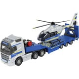 Simba Volvo Truck + Airbus Police Helicopter, Spielfahrzeug 