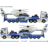 Simba Volvo Truck + Airbus Police Helicopter, Spielfahrzeug 