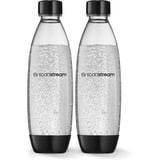 SodaStream Wassersprudler TERRA Megapack schwarz, inkl. 3 Kunststoffflaschen, CO₂-Zylinder	