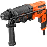 BLACK+DECKER Bohrhammer BEHS01K-QS schwarz/orange, 650 Watt, Koffer