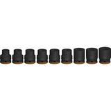 Bosch Professional PRO Impact Steckschlüsseleinsatz-Set 3/4", 9-teilig schwarz, Standard