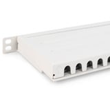 Digitus CAT 6A, Klasse EA High Density Patchpanel, 24 Port grau, 0,5 HE