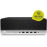 HP ProDesk 600 G4 Small-FormFactor-PC Generalüberholt, PC-System schwarz, Windows 11 Pro