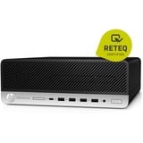 HP ProDesk 600 G4 Small-FormFactor-PC Generalüberholt, PC-System schwarz, Windows 11 Pro