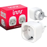 INNR Smart Plug ZigBee 3.0, Schaltsteckdose weiß, 2er Pack